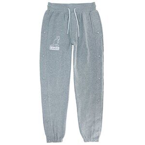 Kangol Men's Gray Joggers Side Snaps NEW